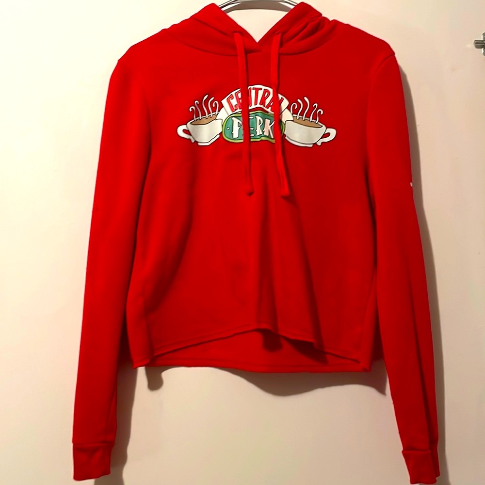 Friends central perk red hoodie